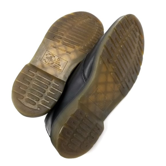 Dr. Martens Black Leather Flats - Picture 6 of 11